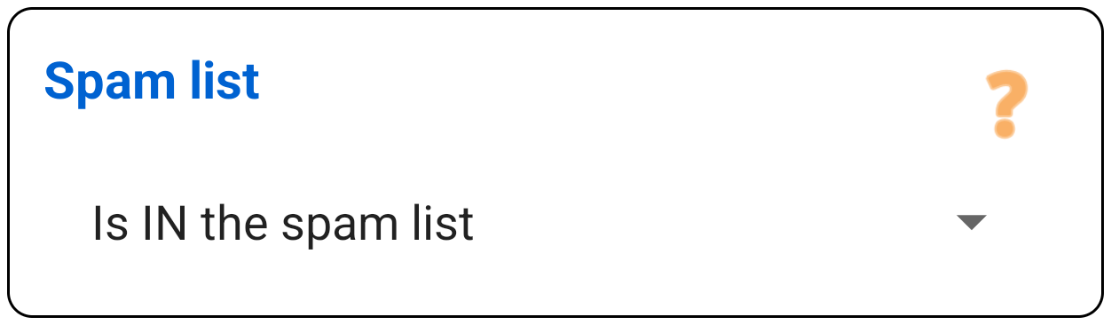 Spam List